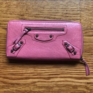 Authentic Balenciaga classic continental wallet